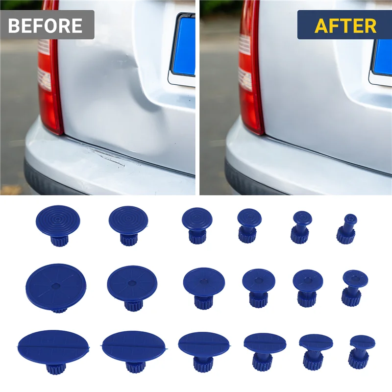 

AB98-90 Pcs Puller Tabs Paintless Dent Repair Tabs Glue Pulling Tabs Kit For Small Dent