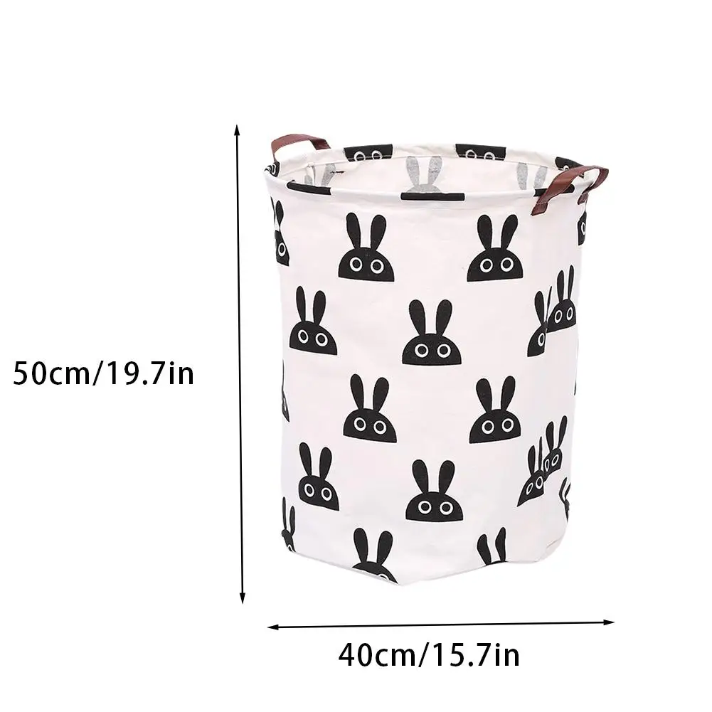 Cotton Animal Storage Basket Kids Toys Clothes Shoes Organizer Sundries Folding Storage Box Cabinet Home Kwaii Basket Container