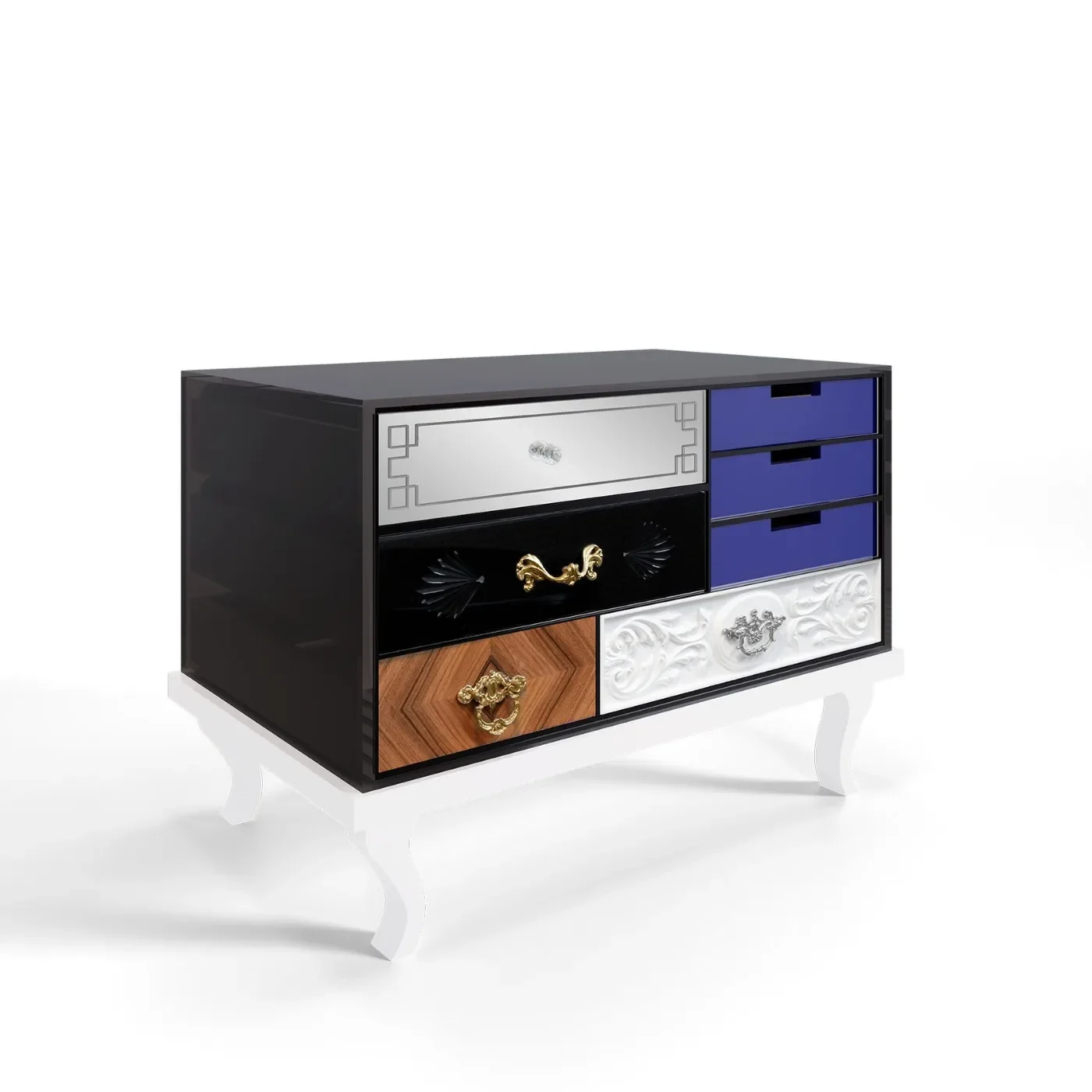 Home Living Room Entrance TV Cabinet Art Bedside Table
