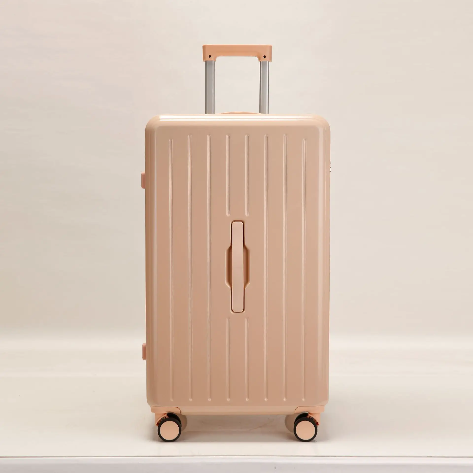 Large-capacity suitcase Women's strong and durable trolley case 24-inch password case Suitcase Men's leather case