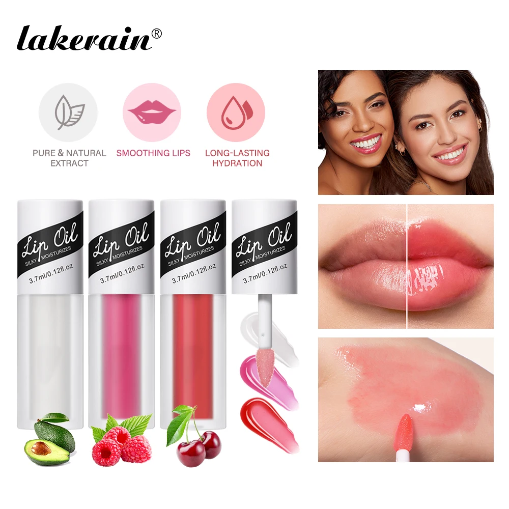 Tiefenfe Feuchtigkeit Lip Gloss Öl Feuchtigkeitsspendende Und Pflegende Plumping Wasserdichte Lippen Tönung Koreanische Lip Hautpflege Kosmetik Make-Up