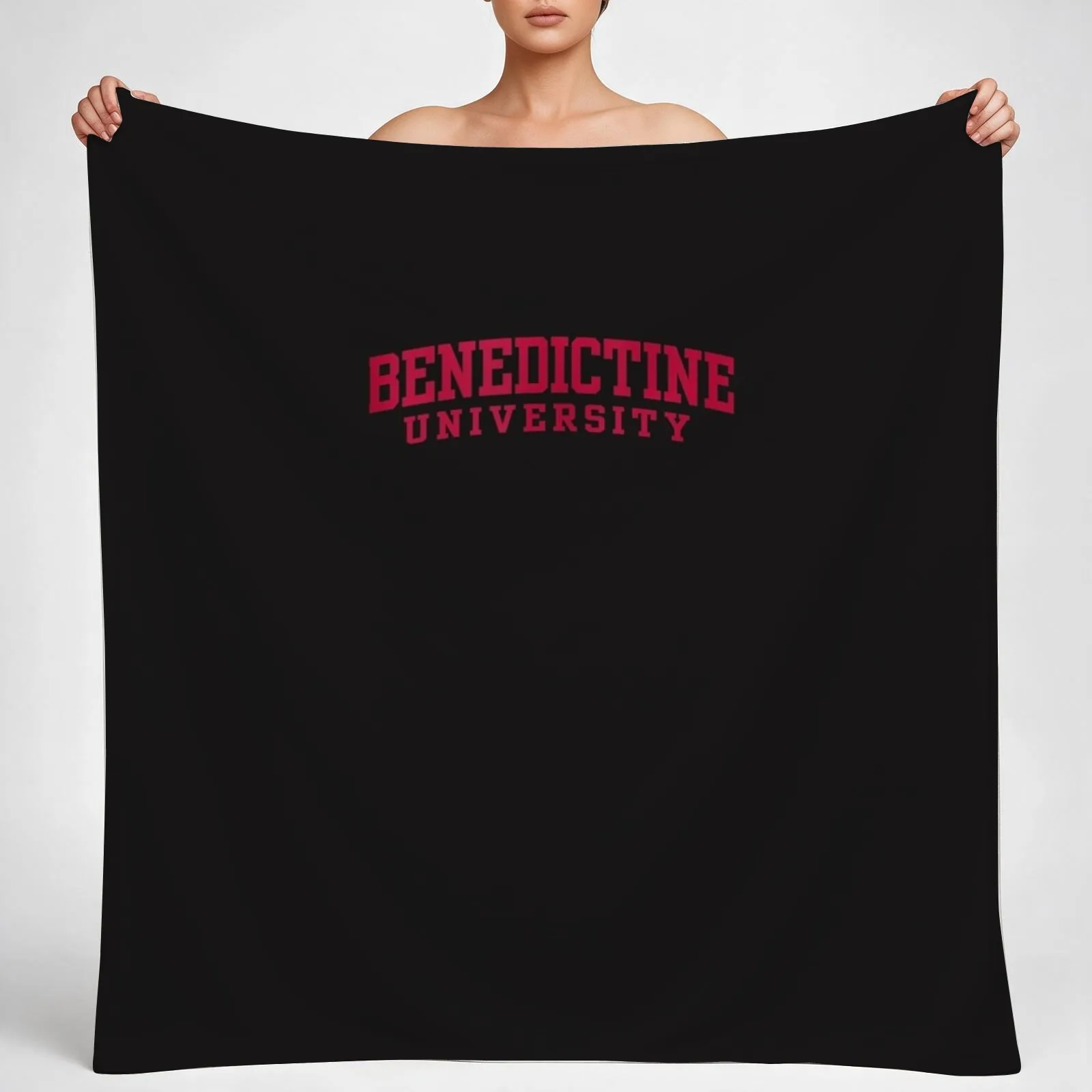 Benedictine University OC0182 Throw Blanket couch cozy soft plush fuzzy picnic outdoor blanket