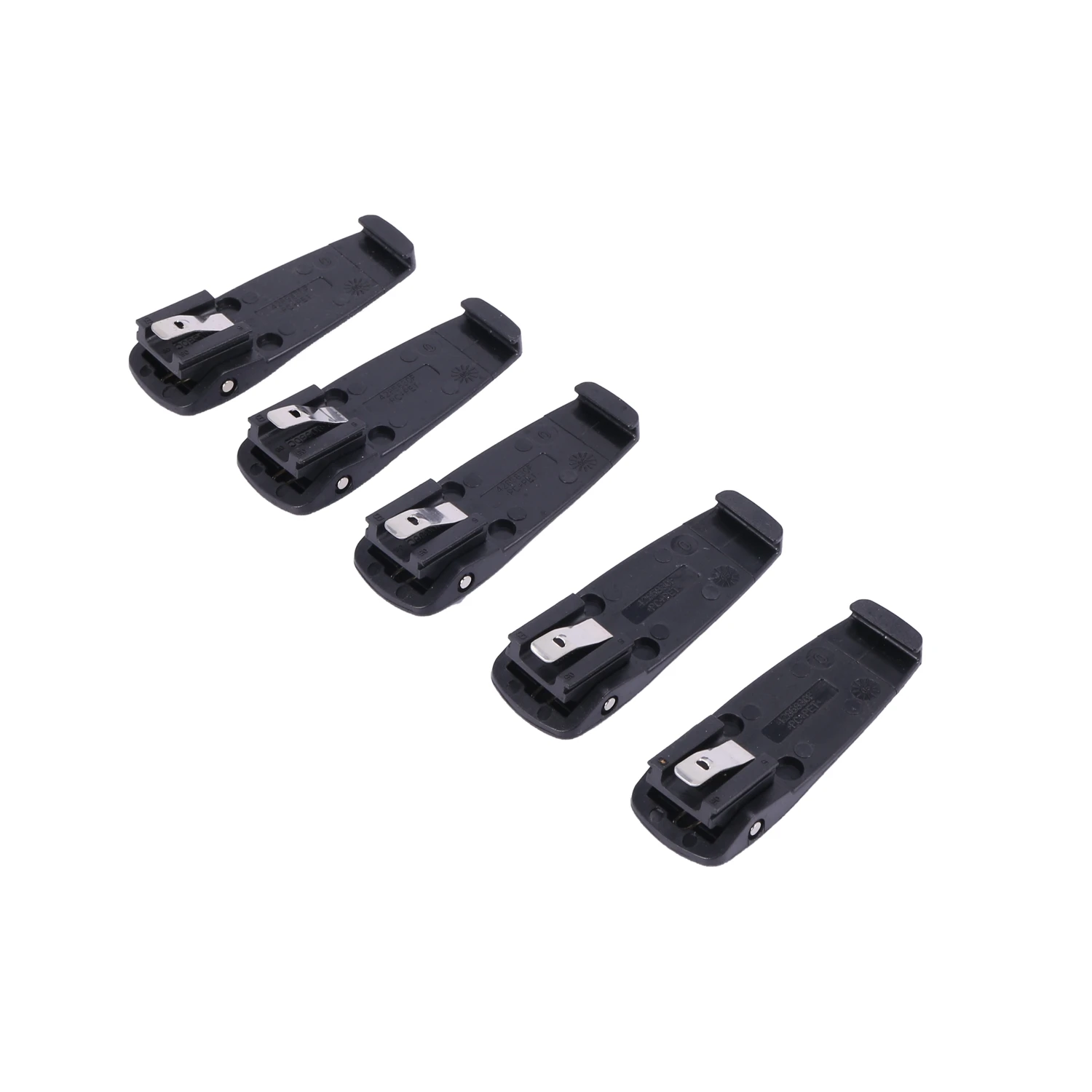 Accesorios de Walkie Talkie con Clip resistente para cinturón, 5 uds., para GP3688/CP040/CP140, práctico comunicador de Radio CB J6478A