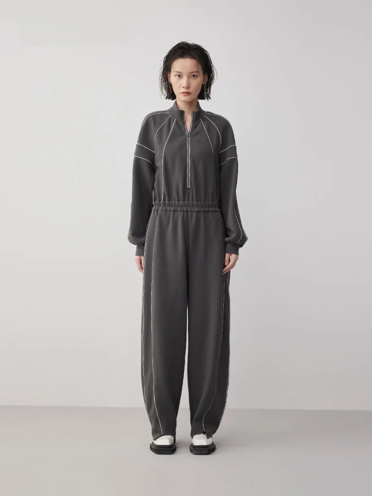 

Новинка Весна: Женские вязаные комбинезоны XMOOM из смесового хлопка с эффектом утяжки талии, в полоску, с цветовыми блоками, стройнящие фигуру