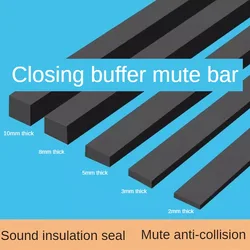 10m EVA Sponge Door Frame Anti-collision Sticker Wooden Door Close Cushioning Shock Absorption Silent Protective Pad