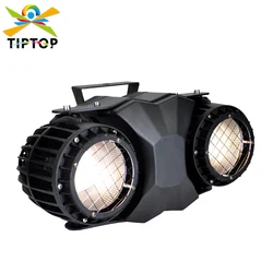 TIPTOP 200W 2 Eyes Waterproof Led Blinder Light DMX512 Control Warm White Cold White Pixel Color Individual Control IP65 Outdoor