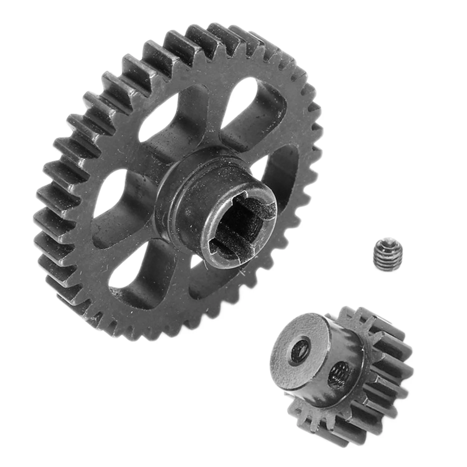 ترس تخفيض المعادن AA84 + ترس المحرك لـ Wltoys A949 A959 & لـ A949 A959-معدن تفاضلي لـ Wltoys 1/18 A949 A959