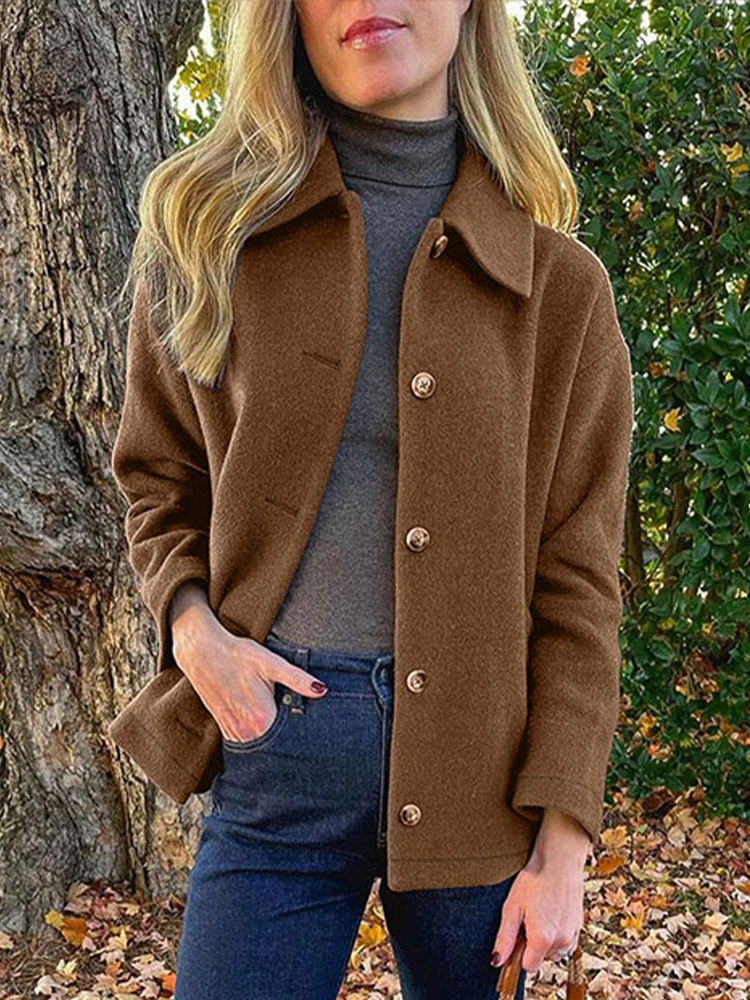 ربيع جديد معطف سترة المرأة الشارع الشهير زر على الموضة طويلة الأكمام التلبيب سترة الصلبة مثير سيدة تنوعا الملابس أعلى الملابس