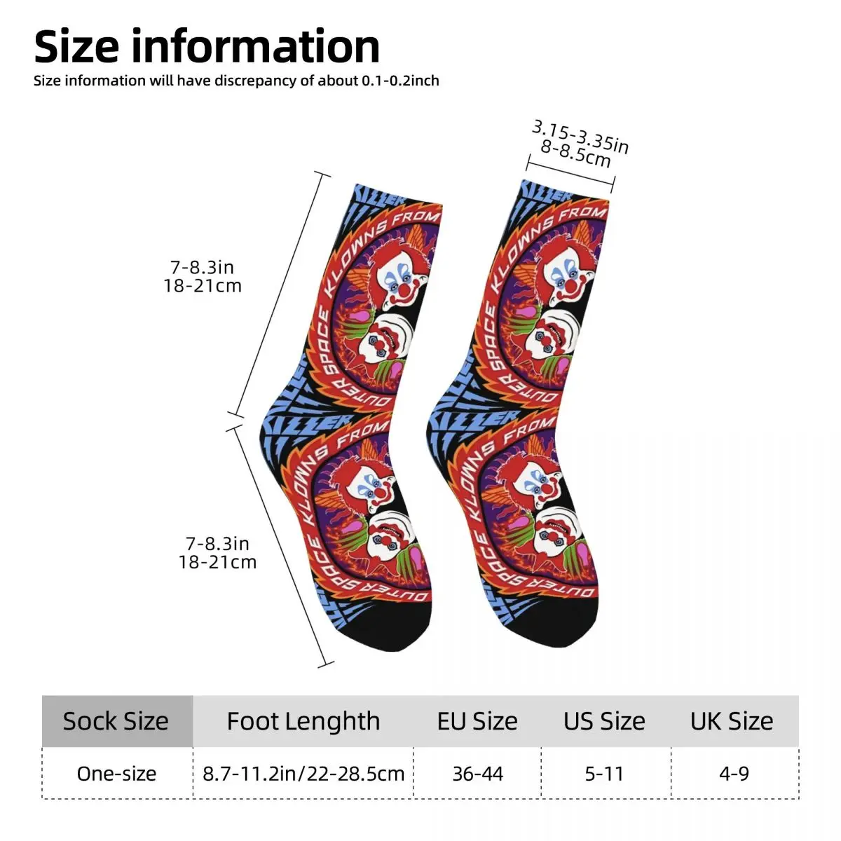 Classic Kawaii Socks Shopping Cartoon Pattern Socks
