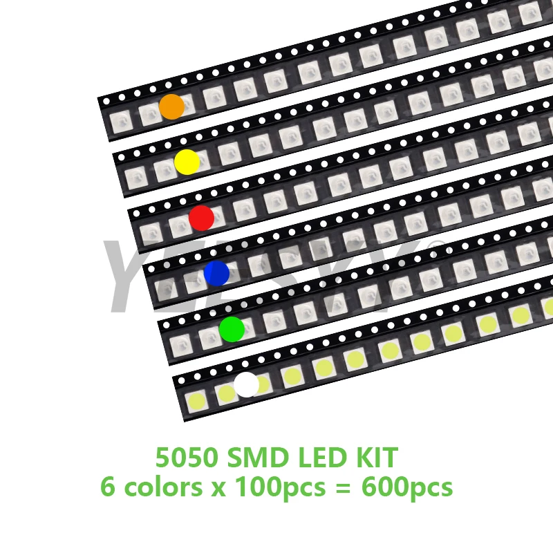 600Pcs=6Colors X 10…