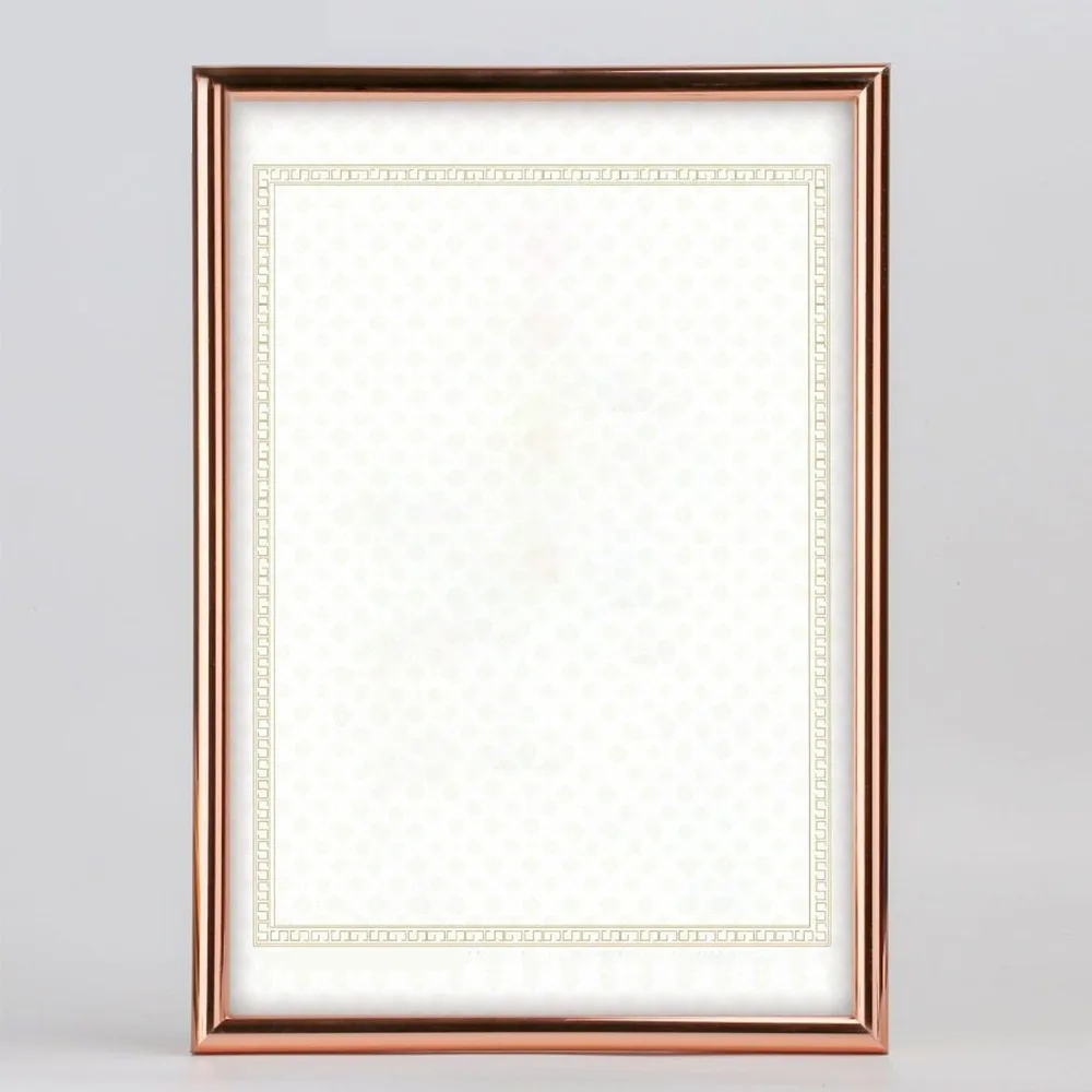 Home Decor A4 Certificate Frame PVC DIY Business License Award Box Honor Certificate Display Case