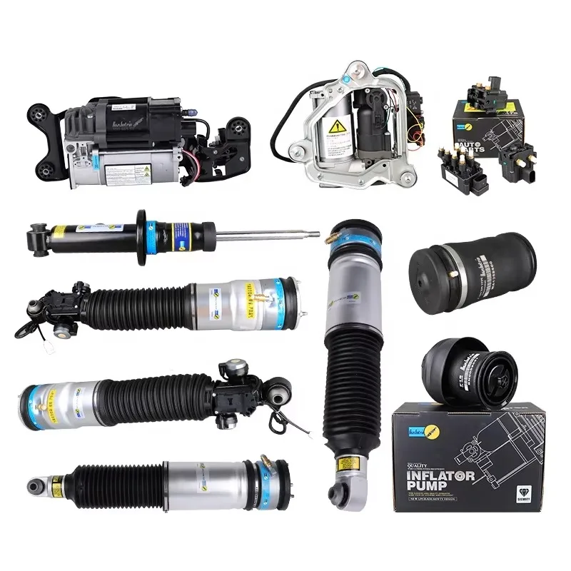 Boashutein Front Left with ADS 4Matic Pneumatic Suspension for 7 Series G11 G12 Air Shock Absorber 37106877559