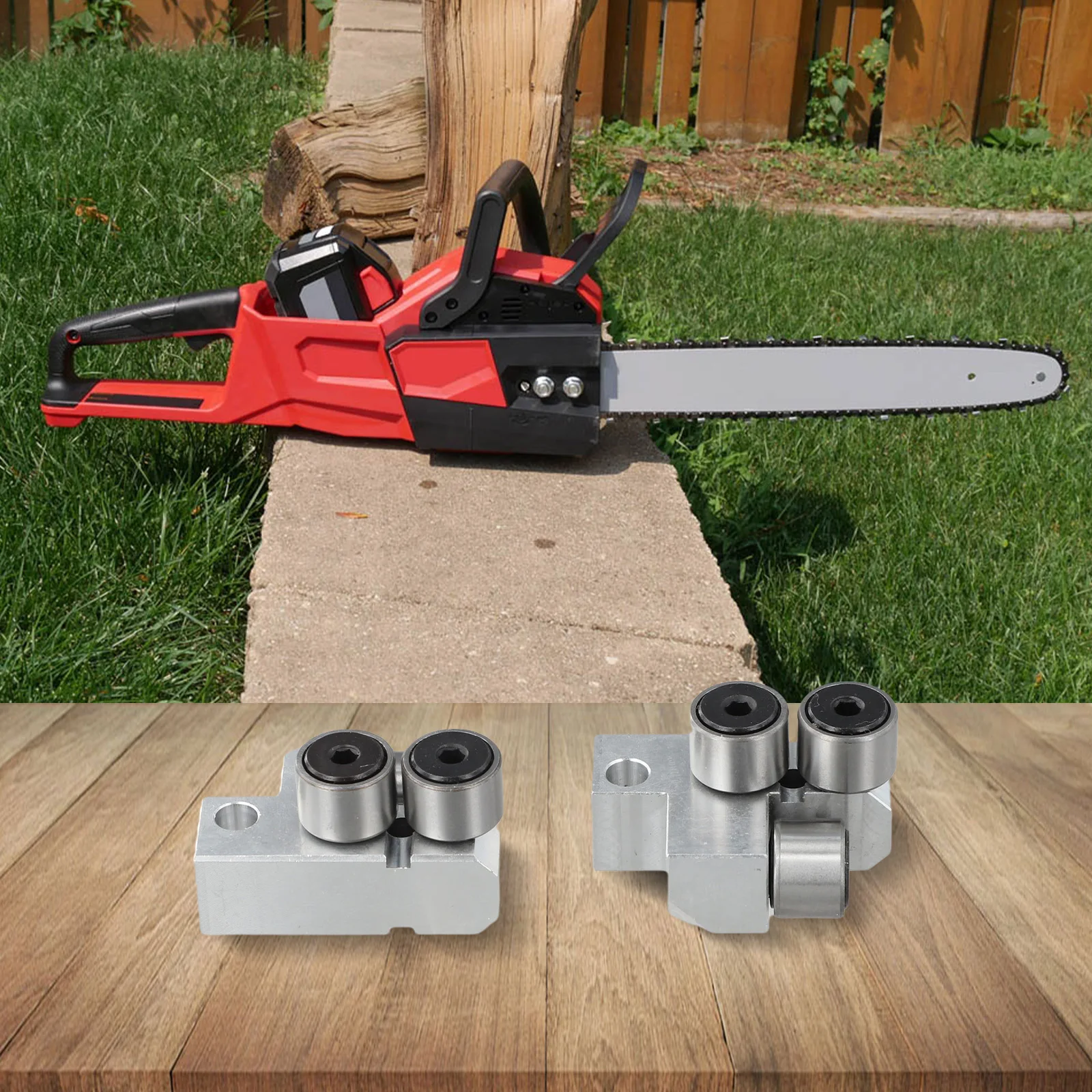 

User Friendly Replacement Kit Front Rear Blade Guide Block Set Made to Fit Different Brands of Band Saws Easily