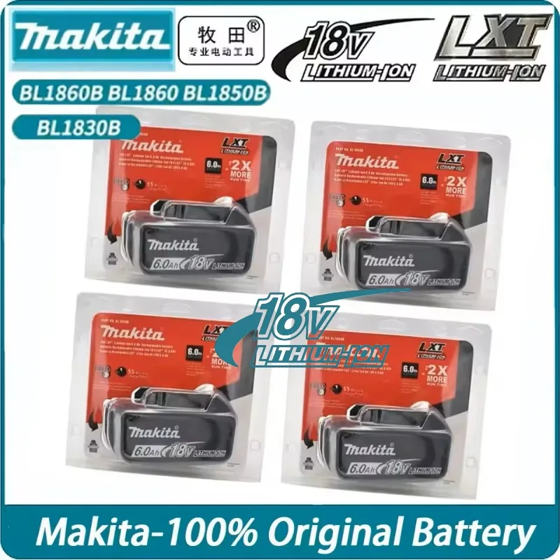 

Original BL1860B Makita Battery for Makita 18V power tools DTD156D DF487 DHP485 Replacement Li-ion battery，High endurance