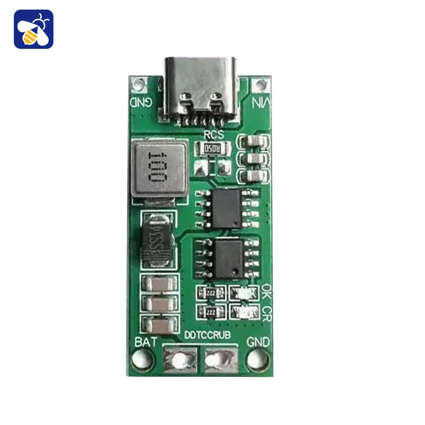 bms3s/4s/2s 18650 Li-ion battery charger over-voltage protection board TypeC USB boost charging board DC3-5V solar charging