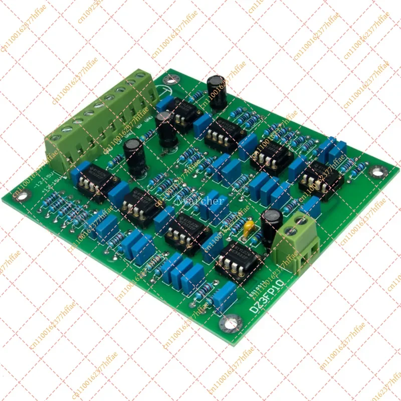 JY Nvarcher Bass Midrange Treble three-way Crossover Audio Board  NE5532P Frequency Divider  Filters For  amplifier