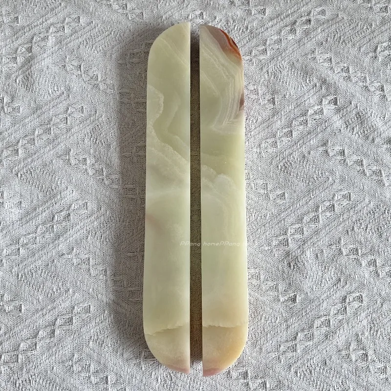 

High End Italian Light Luxury Marble Handle for Wardrobe Drawer Clothing Store Coffee Shop Glass Door Home Decoration