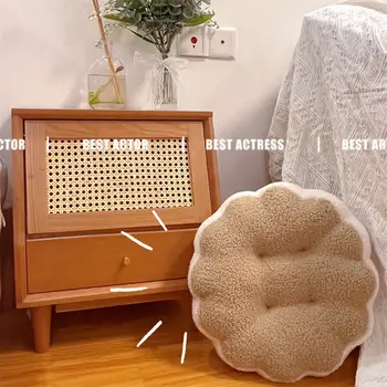 Roztomilý barevný polštář Macaron, polštář na pohovku, spaní, kancelářské křeslo, polštář, měkký, silný, arkýřové okno, tatami, obývací pokoj, podlahová rohožka 8 nejlepší prodej Korejský podlahový polštář - №2