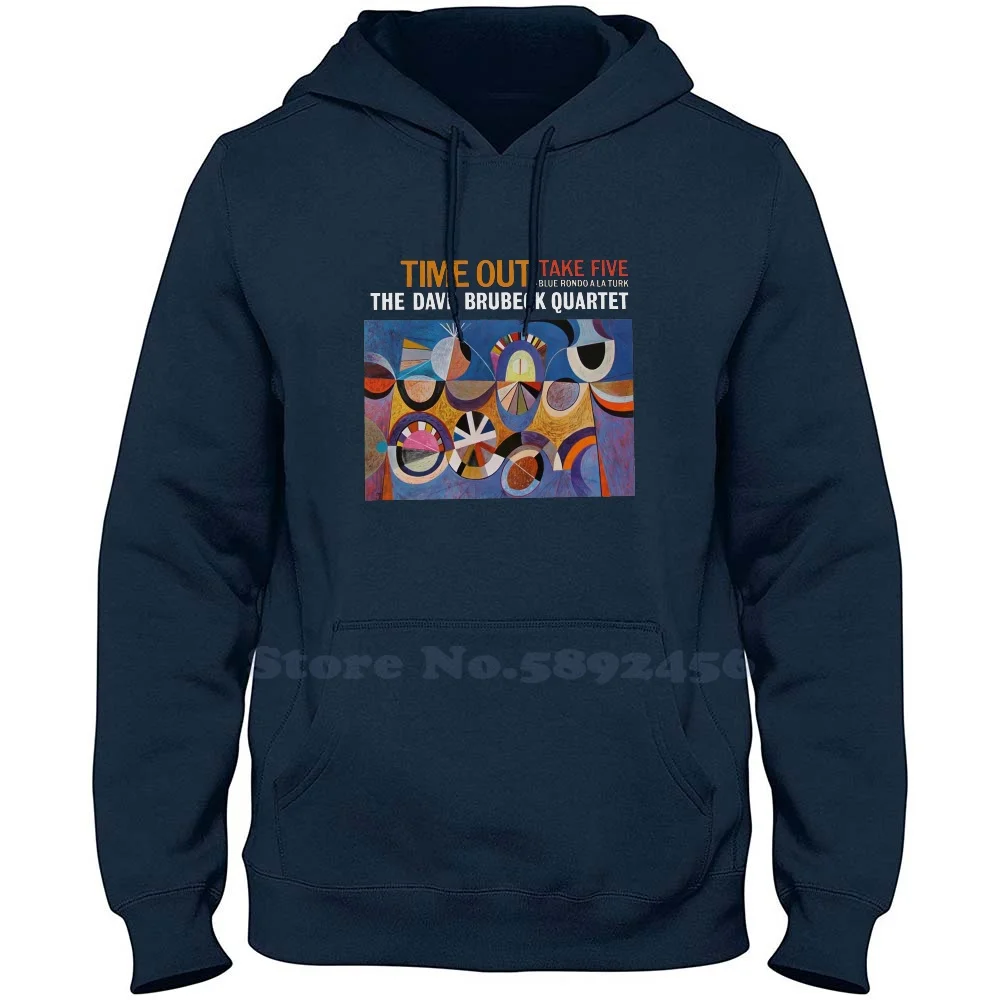 The Dave Brubeck Quartet Time Out '59 100% Pure Cotton Hoodie American Classic Modern Jazz Jazz Music Jazz Supergroup The Dave