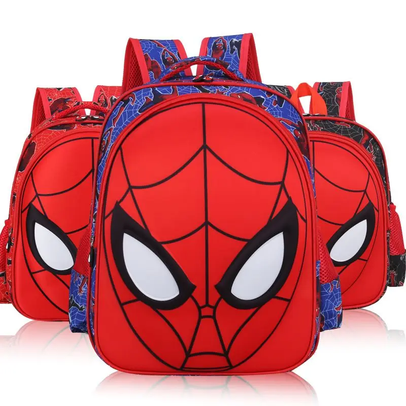 New Disney cartoon Avengers Spider-Man boys School Bag New Kindergarten Baby zaino piccolo per bambini zaino carino