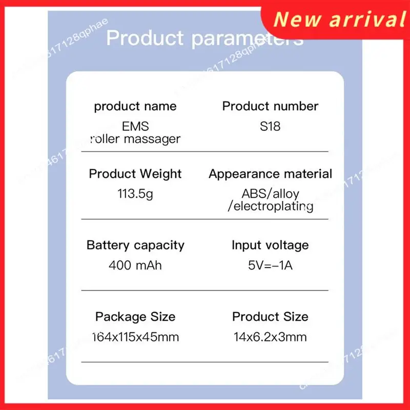 N89R Electric V-Face Lift Roller Massager EMS Microcurrent Sonic Vibration Facial Lifting Skin Tighten Massage Beauty