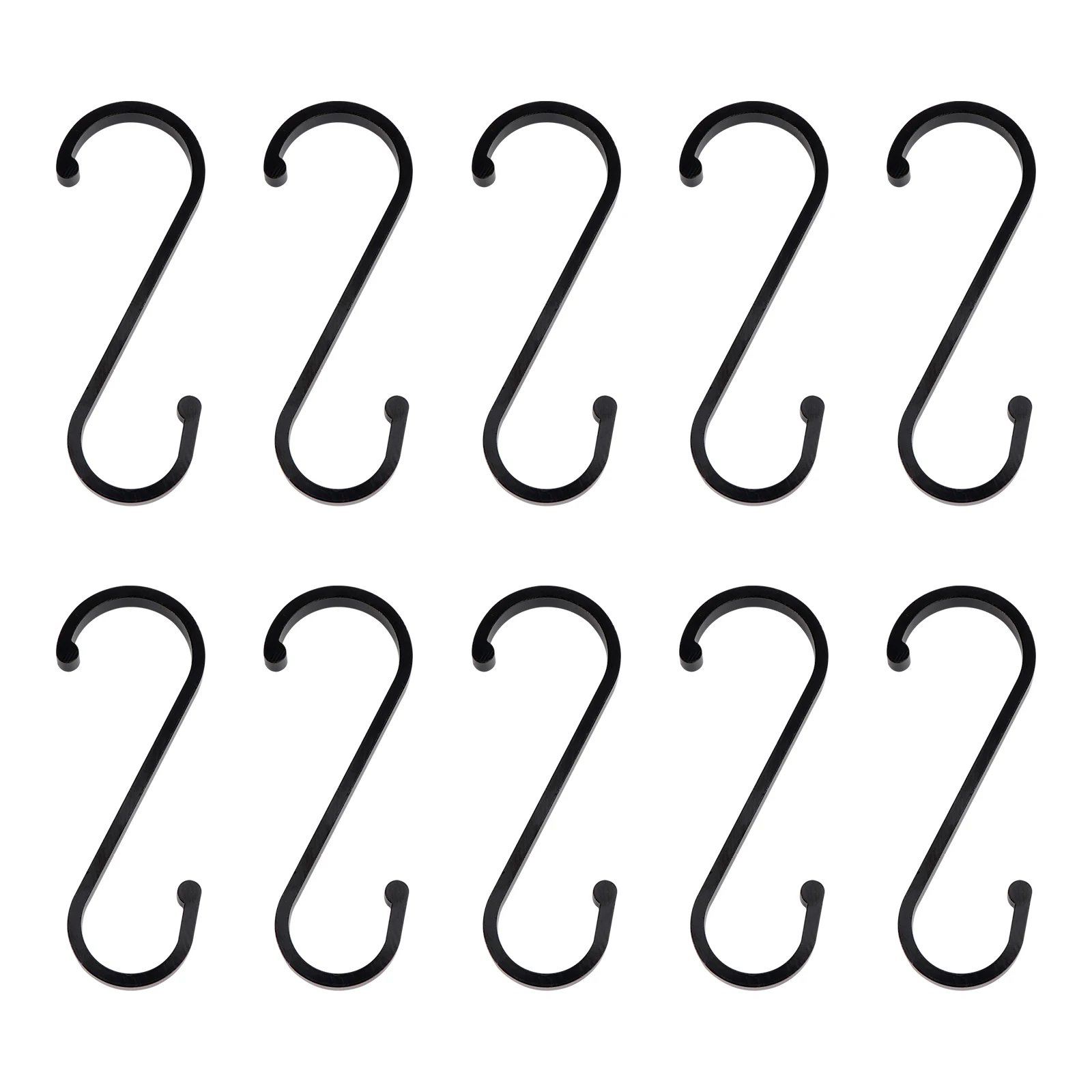 

10pcs S Hook Hangers Heavy Duty Aluminum Alloy Kitchen Bathroom Storage Wall Mount Hanging ganizers Hooks