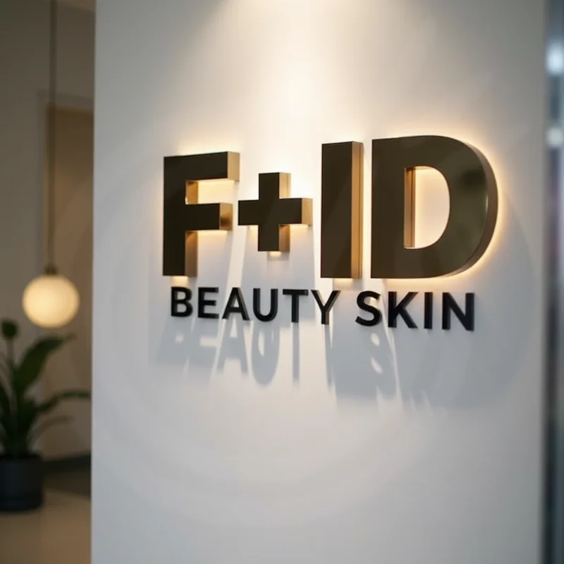 カスタム3D LEDバックライトメタルレター照明付き屋外防水ビジネスストアフロント広告看板