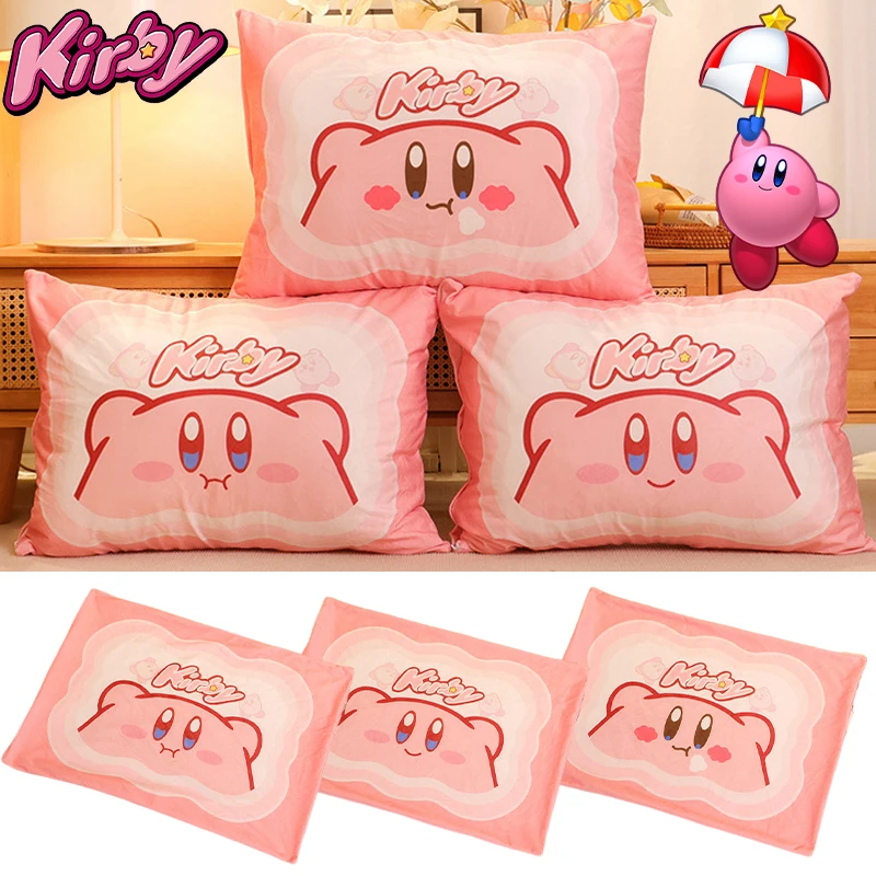 

Cartoon Kirby Pillowcase Super Soft Thicken Home Sleeping Pillow Cover Bedroom Decoration Adult Children Bedding Pillow Case