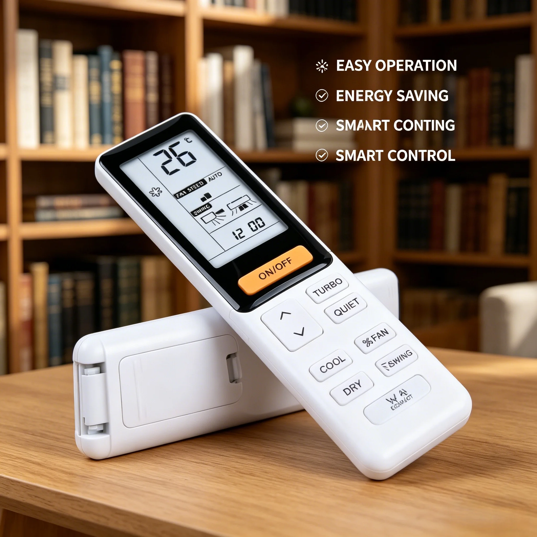 Remote 001040886D 010402886L 010402886W, Plug & Play Replacement Controller Perfectly Compatible with Haier Household Air Condit