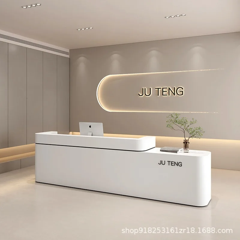 Clothing store Dental paint Curved bar Training institution Company reception desk