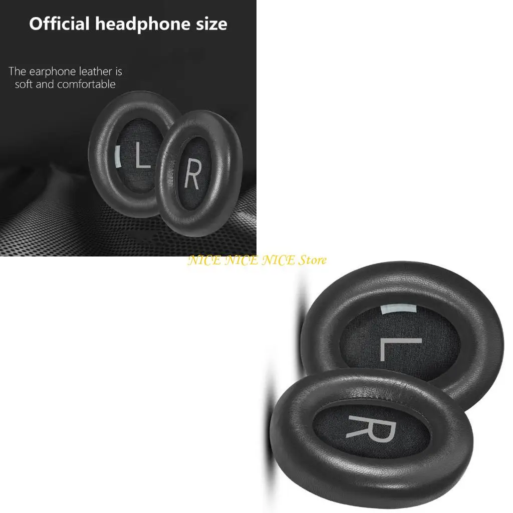 E0BB 1 coppia aurico auricolare auricolare in memory foam per cuffia NC700