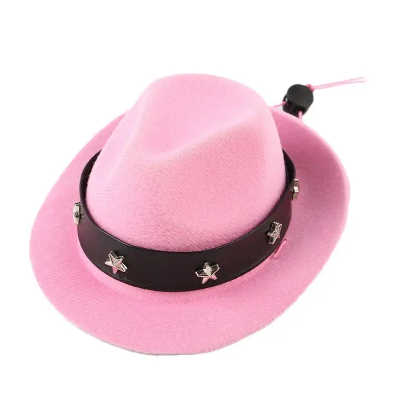 

Dog Sombrero Hat Cute Small Dog Hat Pet Cosplay Hat with Adjustable Strap Pet Headgear Kitten Hat Costume Accessories for Most