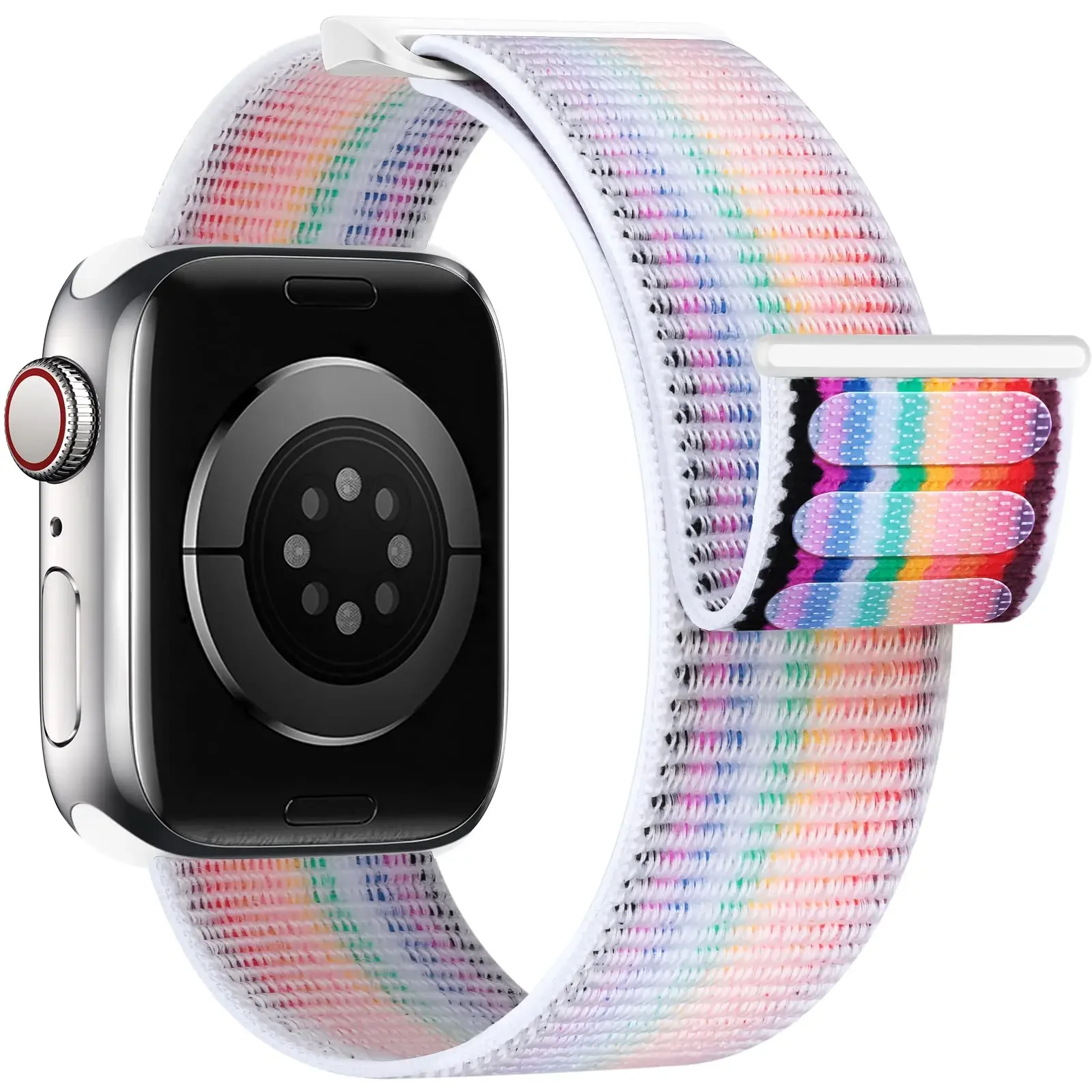 Nylon lus voor Apple Watch-band 45 mm 44 mm 49 mm 46 mm 42 mm 41 mm 40 mm Correa-armband iWatch-serie 11 6 Se 7 8 9 10 Ultra 2-band