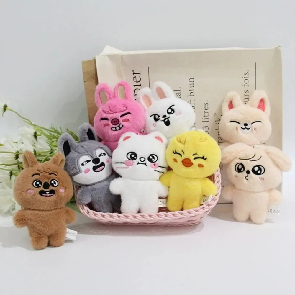 Skzoo llavero de felpa Kawaii Skzoo llavero de felpa Japón campo semana FELIX dibujos animados de felpa SKZoo regalo de seguidores de Navidad para niños