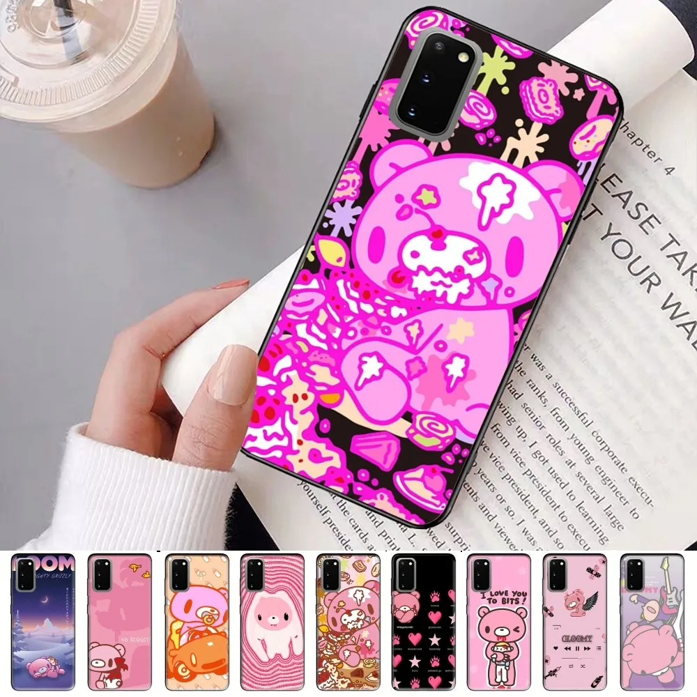 

Gloomy B-Bear Cartoon Phone Case For Samsung S 9 10 20 21 22 23 30 23plus Lite Ultra FE S10lite Fundas