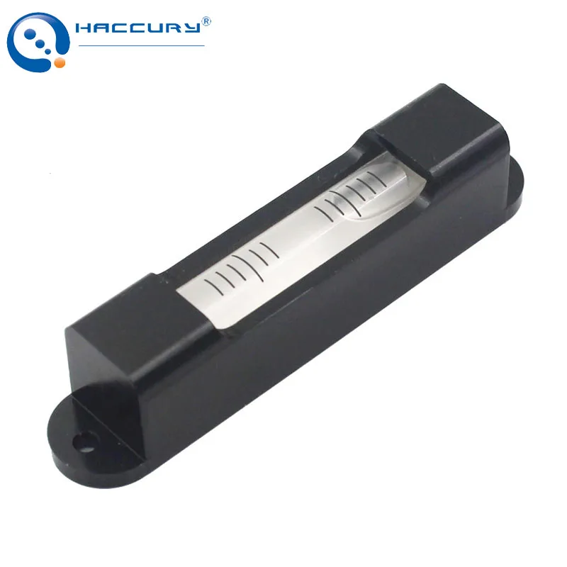Striscia di livello a bolla ad alta precisione 85 * 16 * 18,5 mm Accurità multiple con fori di installazione Attrezzatura Strumenti di livellamento della macchina 1 PZ