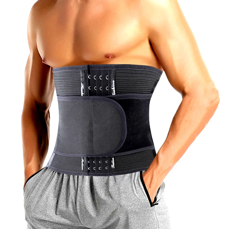 Slimmging Waist Belt for Men Sports Strap Weight Loss Waist Trainer Cincher Fajas Girdles Corset Shapewear Wrap Slim Body Shaper