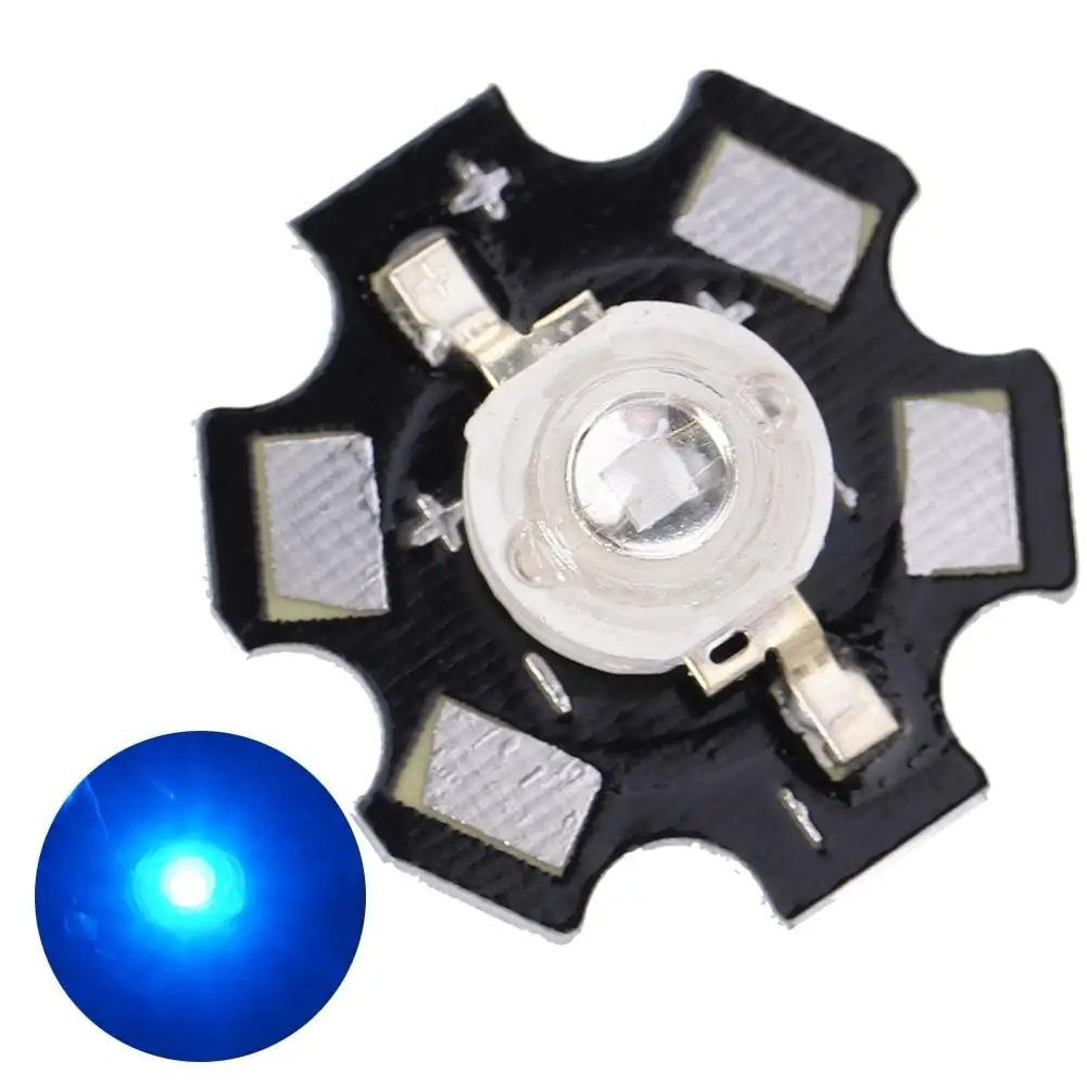 3W High Power LED Light Emitter Chips with Aluminum Base for diy Lighting Fixtures