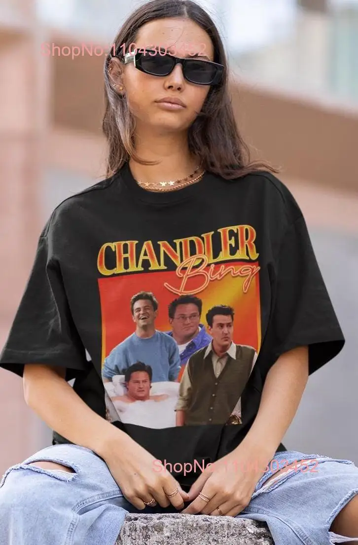 Chandler Bing F R I E N D S 90 Vintage T Shirt long or short sleeves