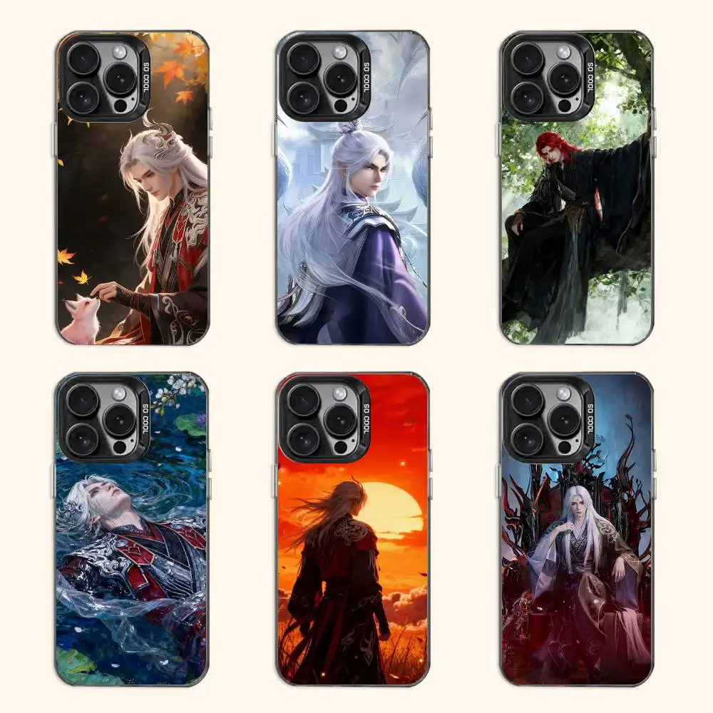 

Anime Figuer Wang Lin Case for iPhone 11 12 13 14 15 16 17 Pro Max XS X XR Cover
