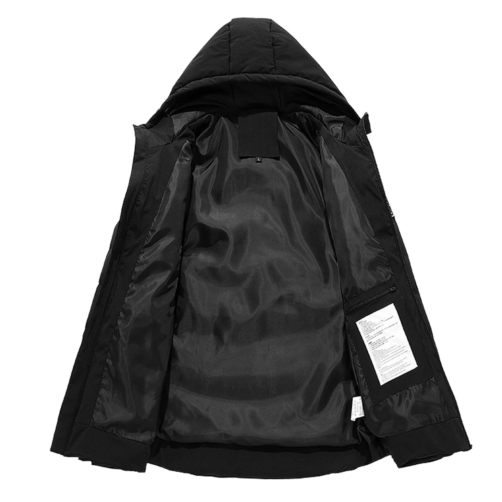 2024 Heated Cotton Jacket Men Women Winter Ski Coat Hooded USB Electrical 5 Zone Heated Clothing Waterproof Warm Thermal Jackets