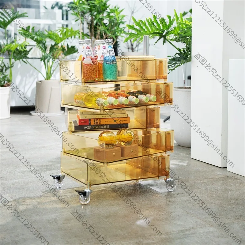 Suitable for Rotating Storage Cabinets Movable Bedside Tables Ins Side Cabinets Simple Nordic Lockers Internet Celebrities