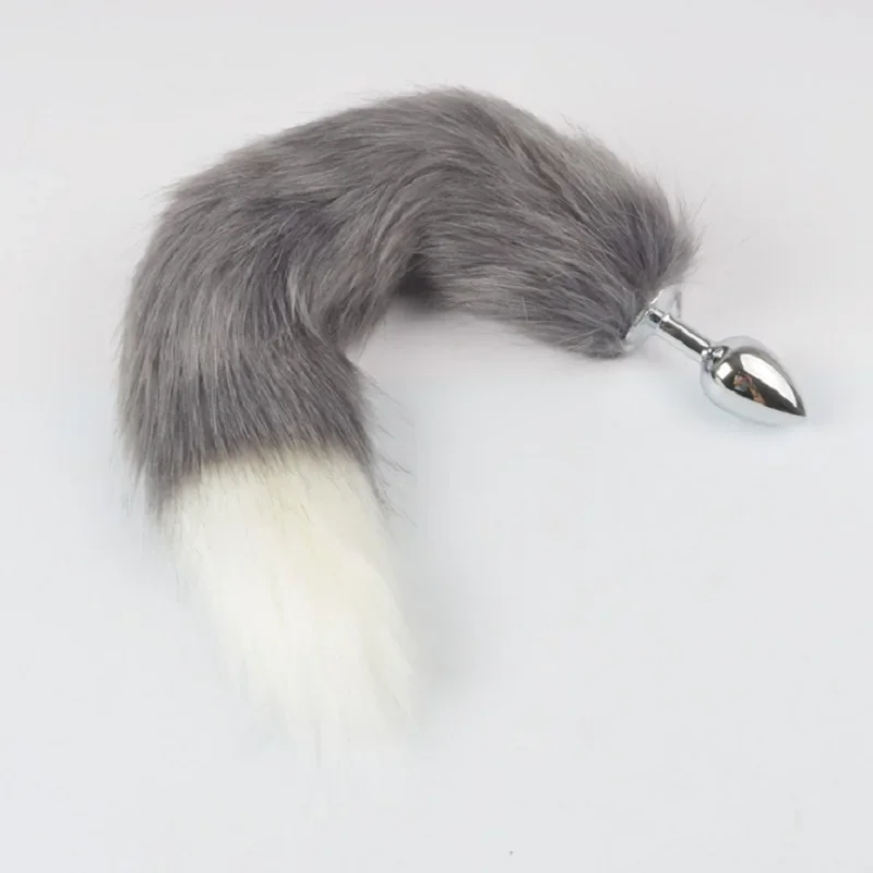 Brinquedos Sexuais Small Fox Tail para Casais, Plug Anal, Role-Playing, Jogo Adulto, Treino de Casal, Rabbit Tail, Butt Plug, 1,8 cm, 2,2 cm