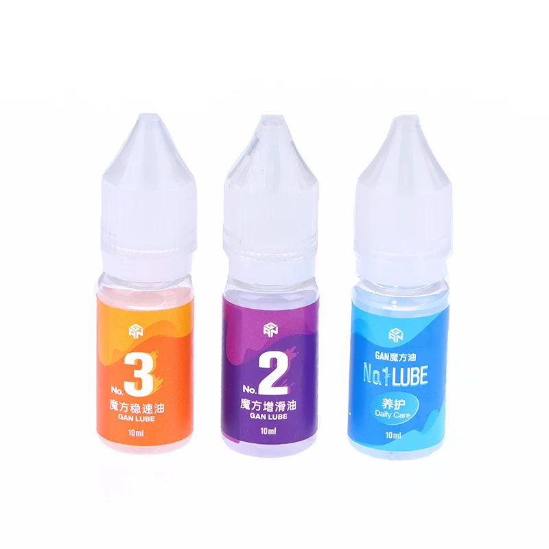 Aksesori khusus perawatan viskositas meningkatkan mempercepat minyak 10 ML pelumas ajaib untuk GAN Cube standar pelumas