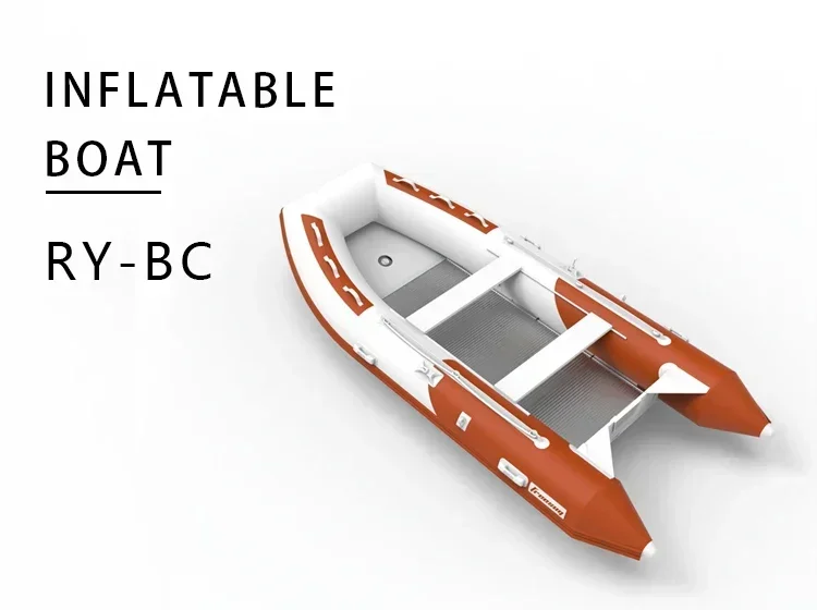 2.7m High Speed Inflatable Boat Dinghy Inflatable Pvc Boat For River Fishing