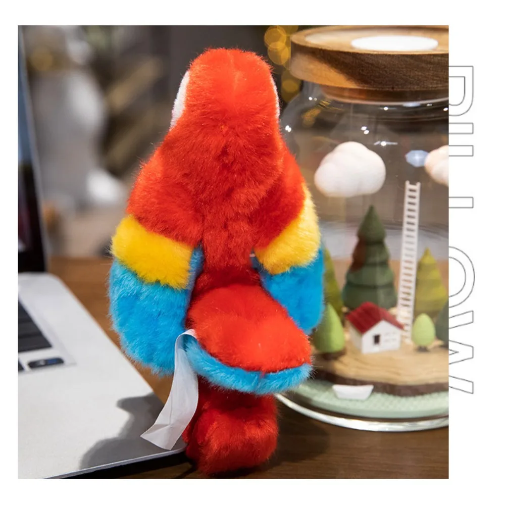 

Новый Kawaii попугай защелкивающаяся обертка животное мультфильм домашний декор браслет интерактивный подарок браслеты с животными