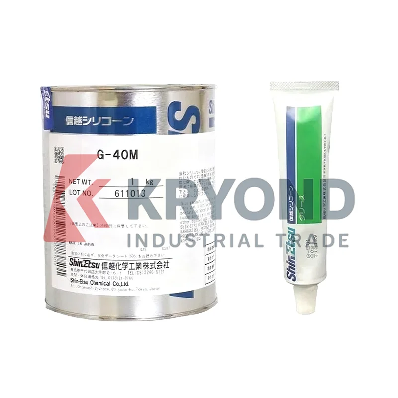 ShinEtsu G501 G40M Silicone Lubricating Grease 80g 100g 1kg for O Rings Switches Connectors and Industrial Equipment Sealing