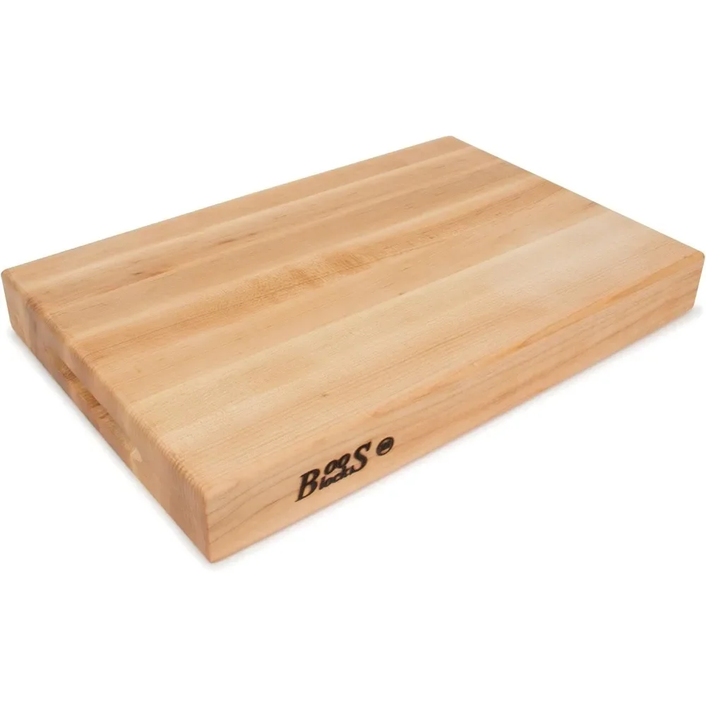 

John Boos Boos Block RA-Board Series Large Reversible Wood Cutting Board, 18"/ 30"/ 24", Maple