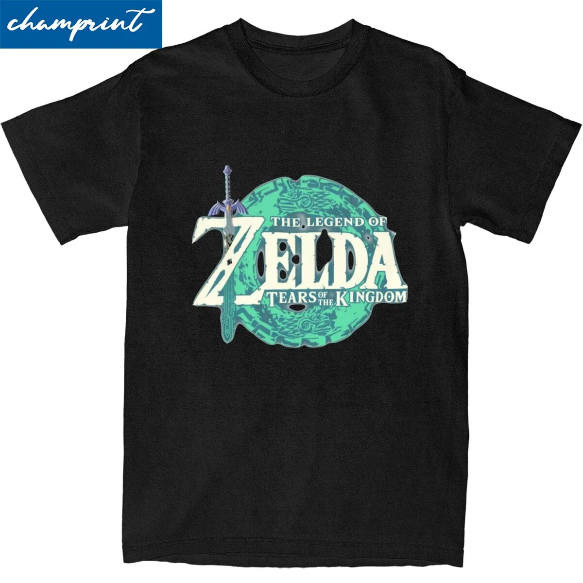 Z-Zelda Tears Of The Kingdom T-Shirts Men Women Game Merch Leisure Cotton Tee Shirt Round Collar Short Sleeve T Shirt Clothing