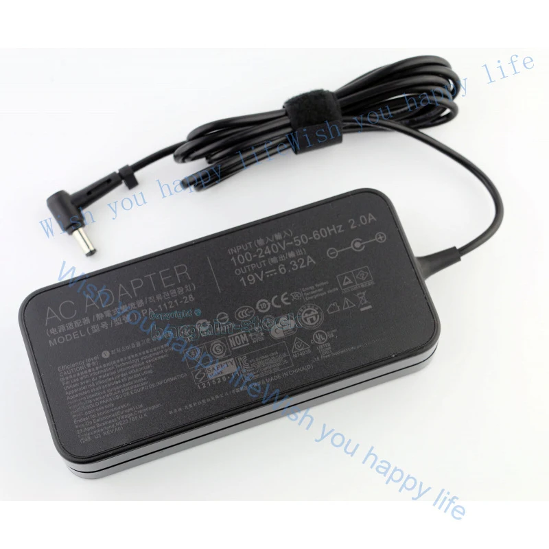 LL Genuine 6.32A 120W AC Adapter Charger For Asus TUF FX504GD-RS51 FX504GE-BS73 PSU